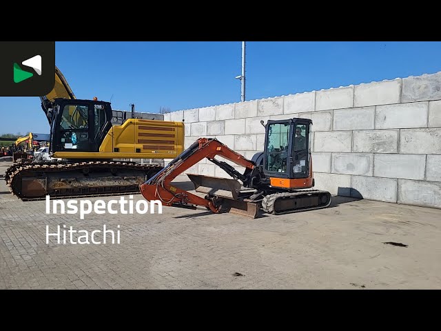 Hitachi ZX55 U-6CLR Mini graafmachine <10t - BAS World
