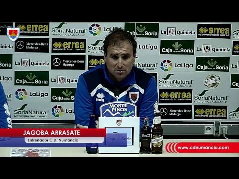 Rueda de prensa de Jagoba Arrasate/ CDN