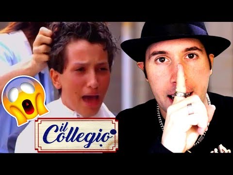 IL COLLEGIO 4 UN NUOVO TAGLIO DI CAPELLI TERZA PUNTATA - PARODIA REACTION