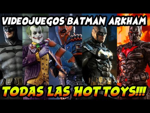 Todas las HOT TOYS del VIDEOJUEGO BATMAN ARKHAM