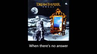 Dream Theater - The Silent Man (Lyrics)