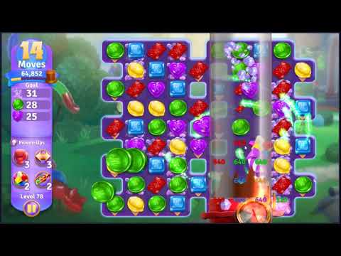 Wonka's World of Candy Level 78 - NO BOOSTERS + FULL STORY 🍫 | SKILLGAMING ✔️