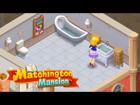 MATCHINGTON MANSION Story Walkthrough Gameplay Part 3 Bedroom/Bathroom | I ios/Android | Droidnation