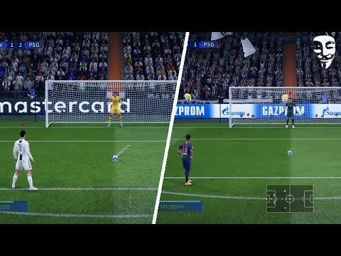 FIFA 19 | Signature Penalty Styles / Techniques | ft. Ronaldo, Neymar