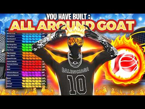 THIS "ALL AROUND GOAT" BUILD IS THE BEST BUILD ON NBA 2K26! GAME BREAKING DEMIGOD BEST BUILD 2K26!