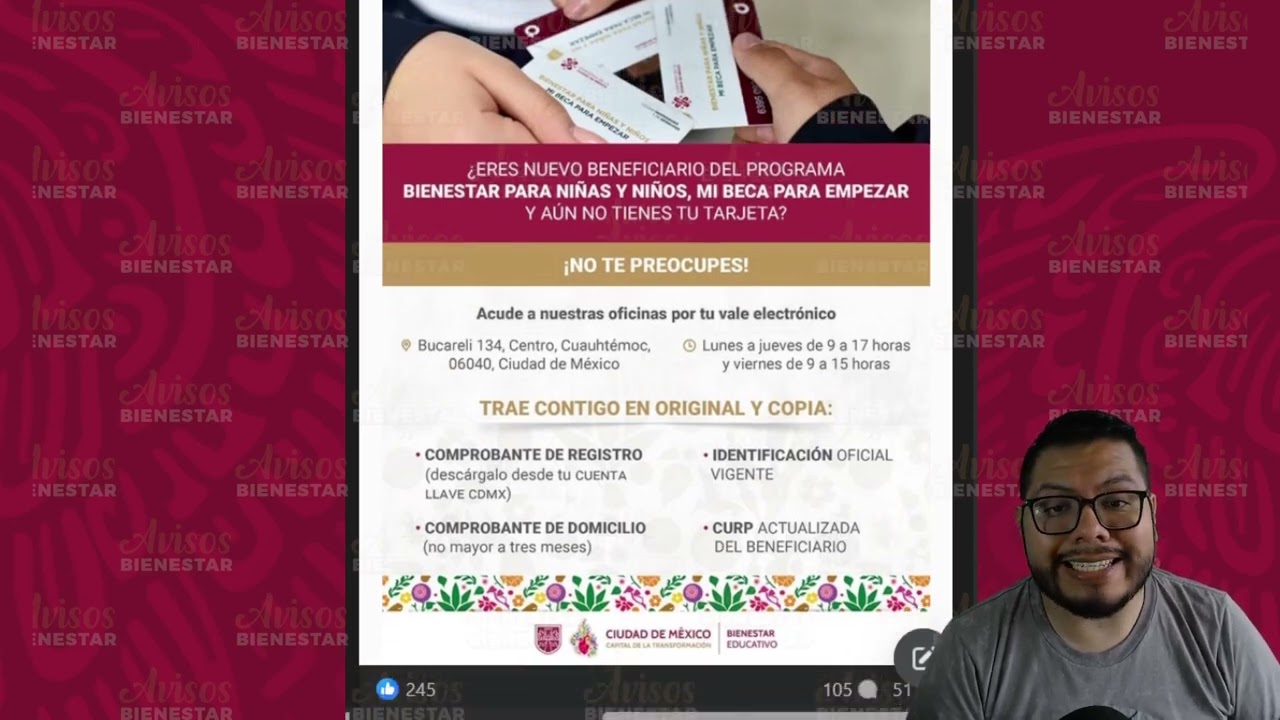 ¿Eres nuevo beneficiario de Mi Beca para Empezar? 💬 Acude a #Fibien por tu tarjeta. si no la tienes