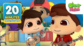 Download lagu 20 Minutes Song Compilation Omar & Hana | Islamic Series & Songs For Kids | Omar & Hana English mp3