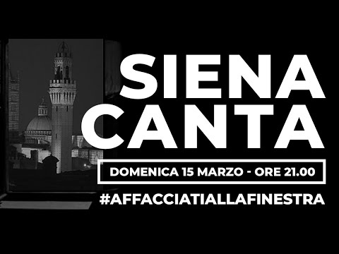 Siena Canta - Squilli La Fe' (La Marcia del Palio) - 15/03/2020