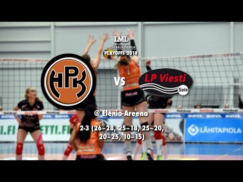 Ottelukooste 4. finaali HPK-LP Viesti 12.4.18