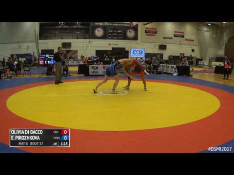 69 RR Rnd 2 - Olivia Di Bacco (Canada) vs. Elena Pirozhkova (TMWC)