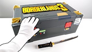 Borderlands 3 Diamond Loot Chest Collector&#39;s Edition Unboxing + Super Deluxe Edition