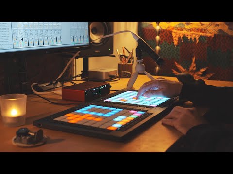 Novation Launchpad Pro | Scarlett 2i2 - Live Looping (Ambient Chillout)