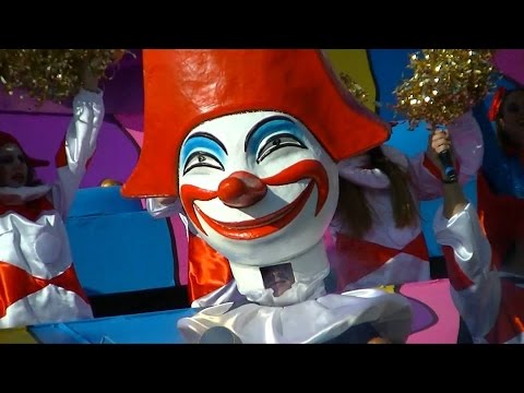Carnevale di Viareggio 2014 - Racconto del corso mascherato