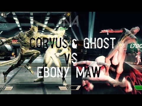 How to Fight Ebony Maw with Corvus Glaive and Ghost