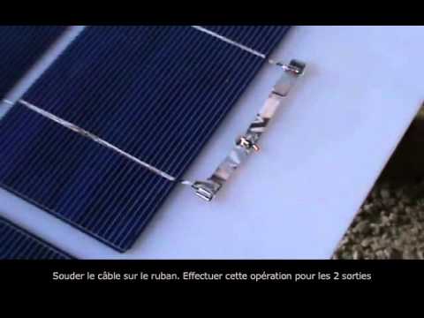 comment construire panneau solaire
