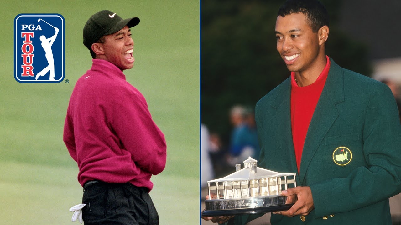 Tiger Woods’ 1997 victory at the Masters | First of 15 majors