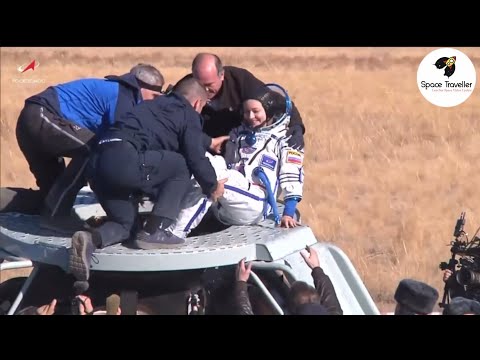 Welcome Back Home! First Ever Soyuz MS 18 Film Crew Return From ISS