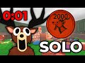 How FAST Can I SPEEDRUN 2 000 NIGHTS IN THIS FOREST