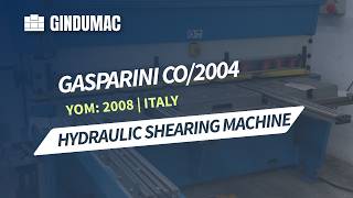 Gasparini CO/2004 guillotine shear for sale - Image 4 | Machineryline PK Gasparini CO/2004 guillotine shear | Image 4 - Machineryline