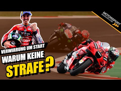 Frühstart? Deshalb wurde Bagnaia nicht bestraft!