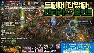 [리니지M] 신화 레디으 안타라스 분신의 레어 클리어 영상