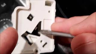 FixIt006 - Microwave Door Switch Repair. GE Model JVM3160RF3SS