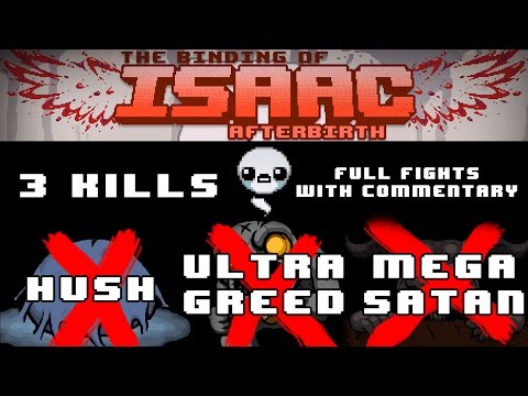 THE LOST - ALL KILLS ULTRA GREED, HUSH & MEGA SATAN! [The Binding Of Isaac: Afterbirth]