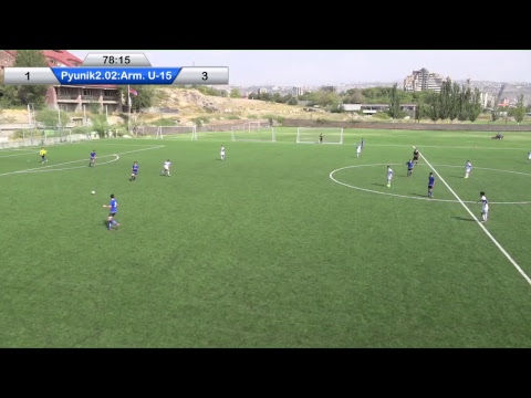 FC Pyunik2-02 vs Armenia U15