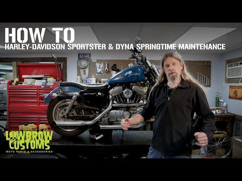 How To: Harley-Davidson Sportster & Dyna Springtime Motorcycle Maintenance with Lowbrow Customs