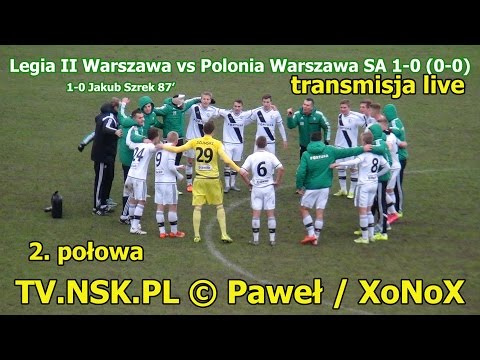 tv.nsk.pl 2015-11-14 Legia II Warszawa SA - Polonia Warszawa SA 1-0 (0-0) 2. połowa