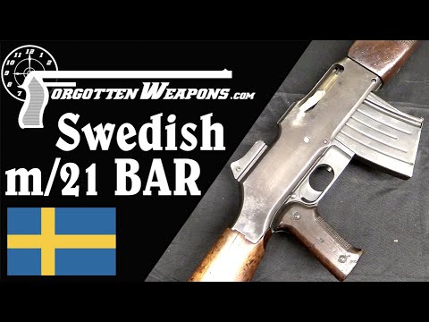 The Swedish m/21 BAR in 6.5x55mm