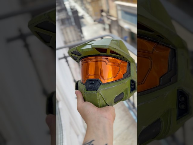Vídeo relacionado con Disguise Master Chief Full Helmet Máscara De Disfraz, Casco Master Chief Adulto, Casco Halo Jefe Maestro Adulto, Halo Master Chief Disfraz, Disfraz Carnaval Adulto Talla Única