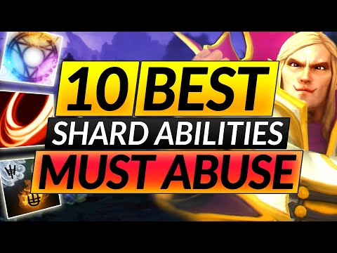 10 MOST BROKEN Heroes with the NEW SHARD ABILITIES: ABUSE NOW before It's Nerfed - Dota 2 Guide