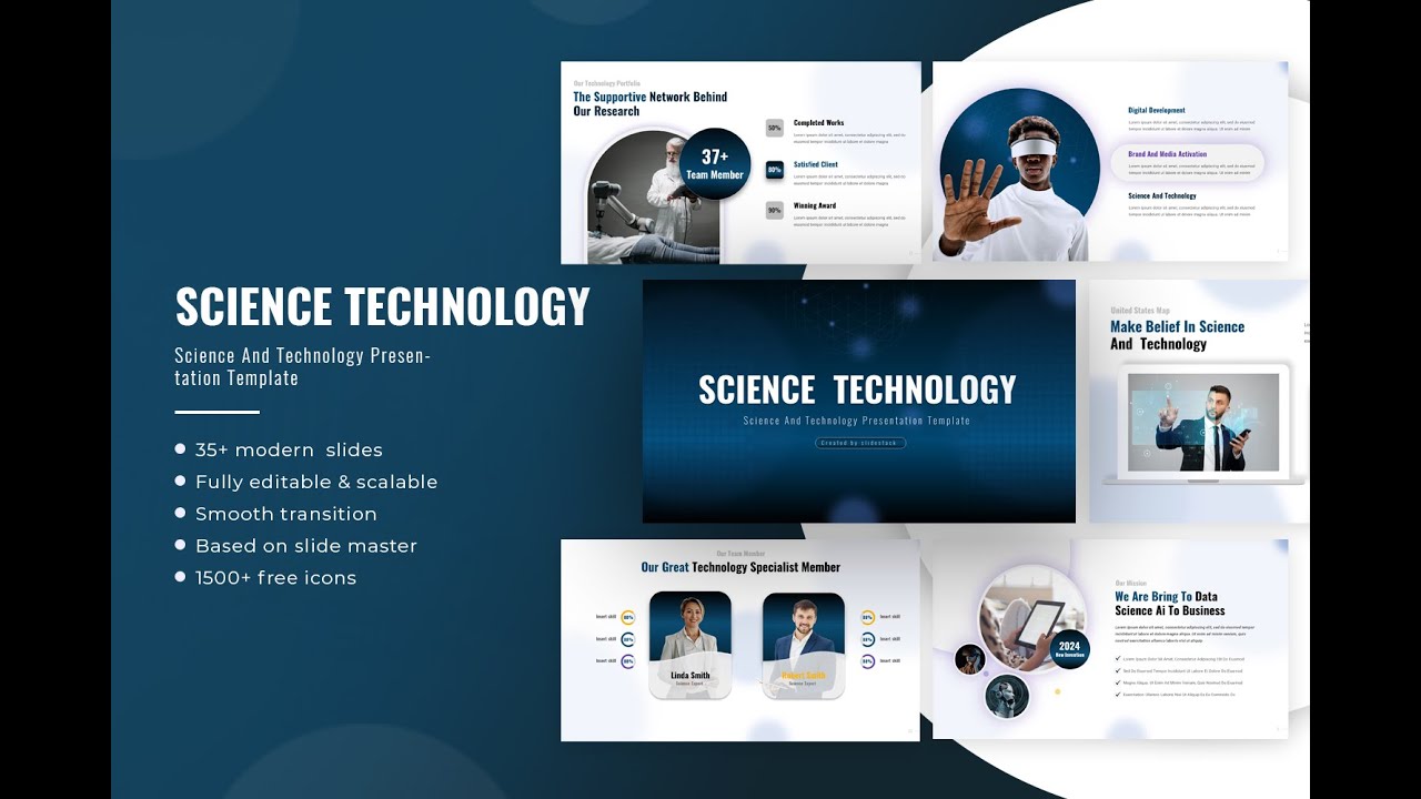 Science and Technology Presentation Template