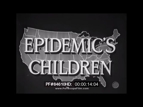 Epidemic's Children - 1940s Polio Epidemic Fundraising Film with Iron Lungs 84610 HD