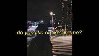 like or like like - minature tigers lyrics