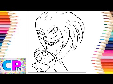 Echidna from Sonic the Hedgehog Coloring Pages/Jim Yosef - Imagine/Jim Yosef - Lights [NCS Release]