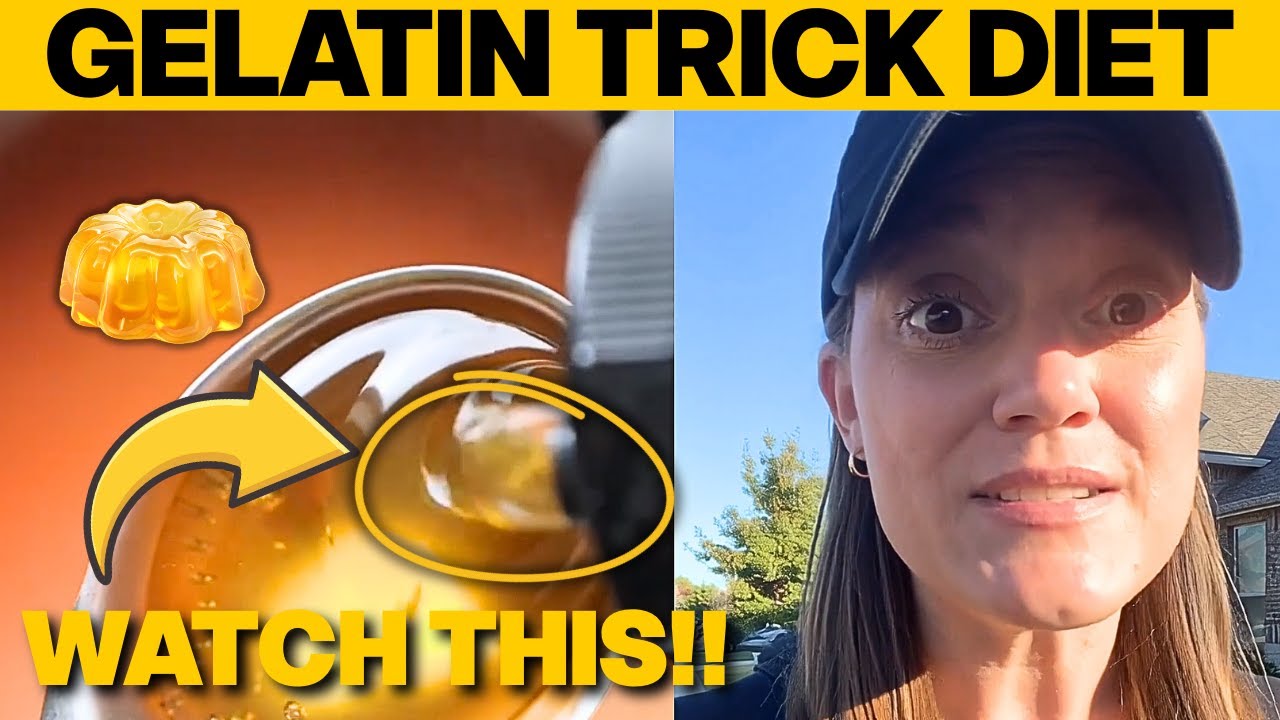 🍮 GELATIN TRICK RECIPE – (NEW METHOD) – A Gentle Routine Linked To Daily Balance