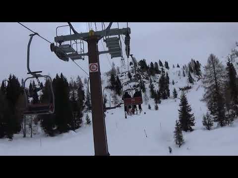 Risalita integrale seggiovia Leitner “Ferrari”- Passo Rolle (TN)