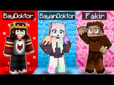 TEK RENK YAPI KAPIŞMALARI 😱 - Minecraft