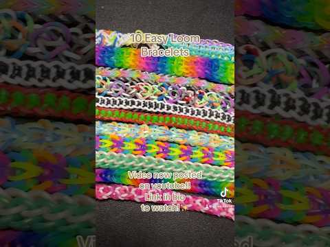 Easy Rainbow Loom Bracelets🌈✨