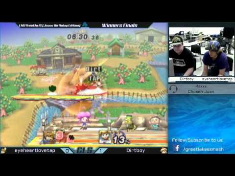 CMU Weekly 16 Winners Finals - eyeheartlovetap (Fox) vs. Dirtboy (Peach)