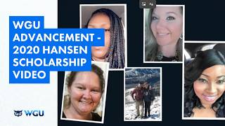 2020 Hansen Scholarship Recipient Video (20-636564)