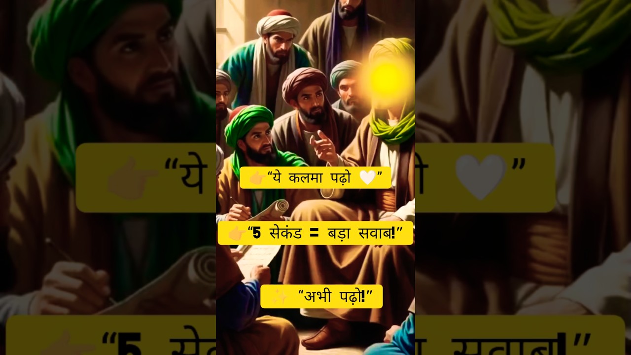 “5 सेकंड = बड़ा सवाब!”#islamicvideo #shorts #islamicshorts #deen #zikr #allah #muslim #viralshorts