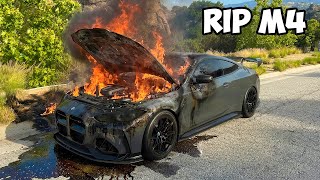 MY 900hp M4 BLOWS UP POV GONE WRONG!! *RIP*