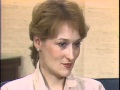 Meryl Streep Interview - Sophie's Choice (1983)