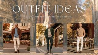 Suede, Knitwear & Chinos The Ultimate Autumn Formula for Older Men - men's fashi