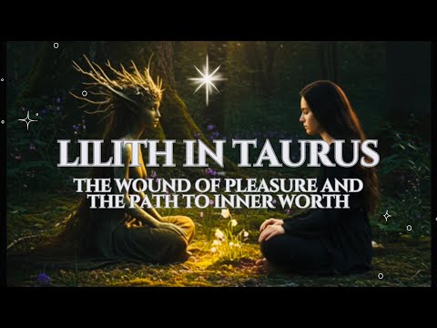 Healing Lilith (Black Moon) in Taurus | Embracing Sensuality, Stability, and Self-Worth