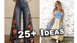 Budget-Friendly Fashion From Old Denim Jeans 👖 | 25+ DIY Sewing Ideas