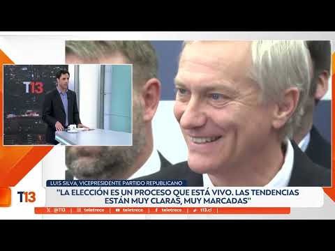 Entrevista al vicepresidente del Partido Republicano, Luis Silva - T13 Noche